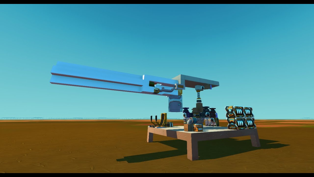 automatic loader in scrap mechanic(made by Ledos)/автомат заряжания для танков в скрап механик