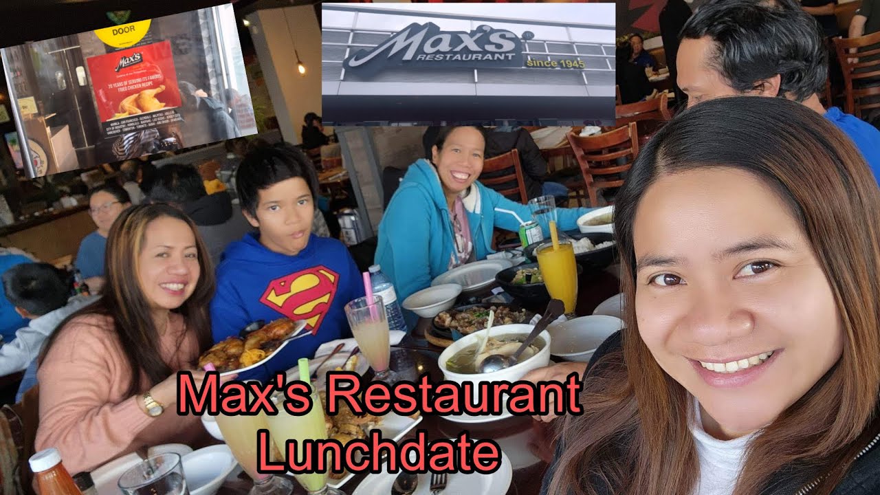 Lunchdate @Max’s Restaurant/ The House that Fried Chicken Built/ Filipino Restaurant