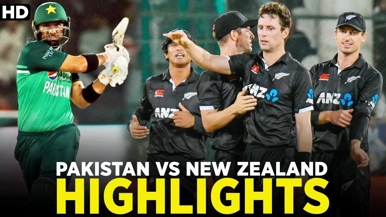 Highlights | Pakistan vs New Zealand | ODI | PCB | M2B2A