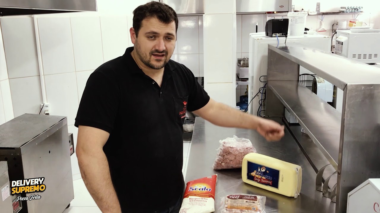 Ingredientes da pizza frita, qualidade nos processos de produção