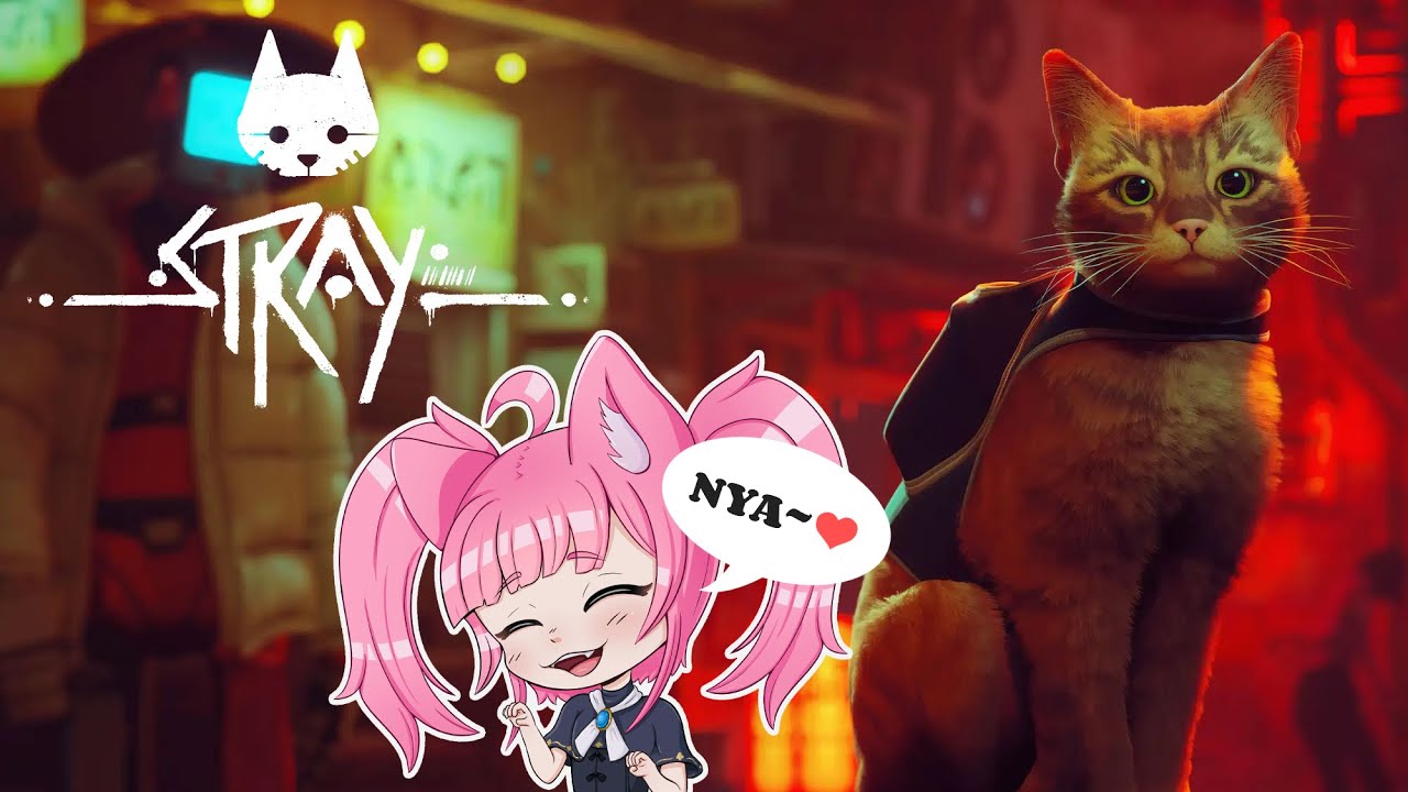 Cat simulator adventure begins! Stray stream part 1