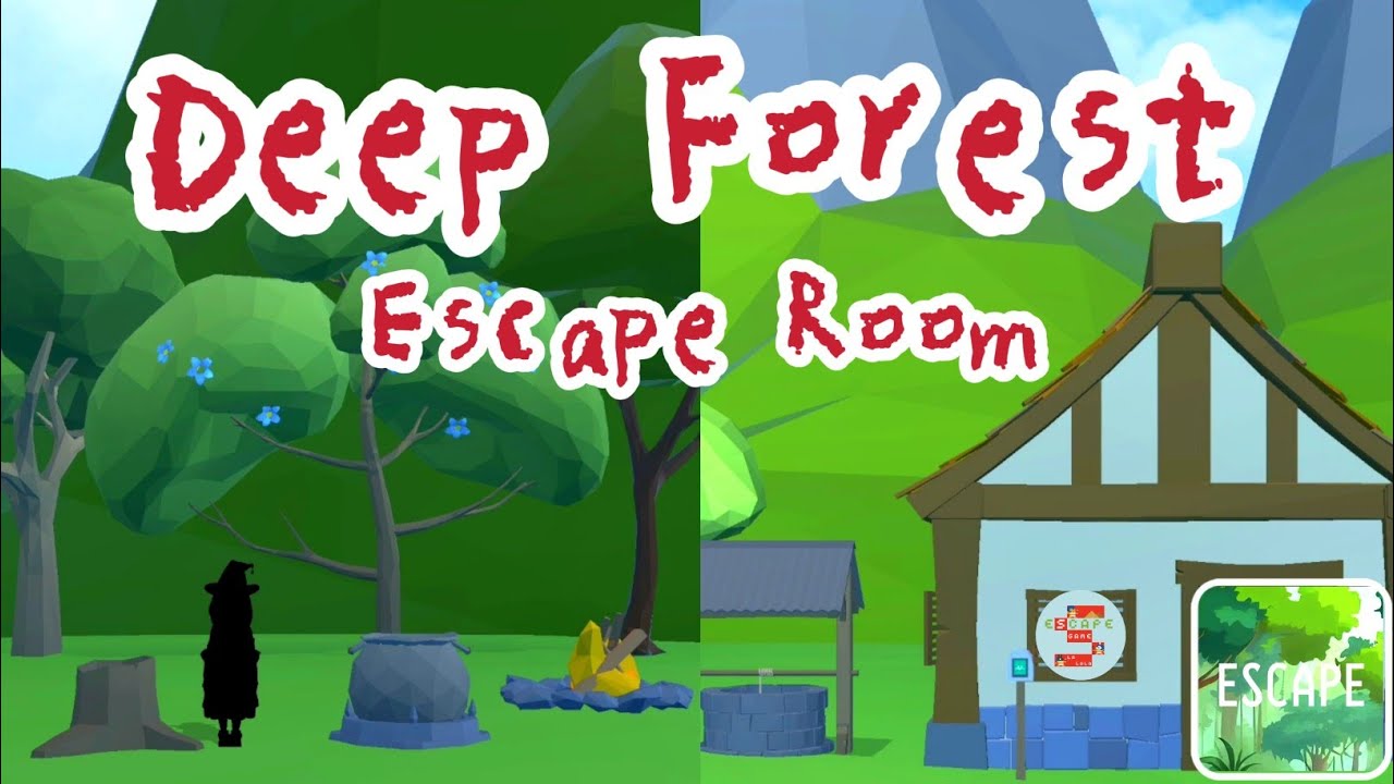Escape Room Deep Forest【TenkaStudio】 ( 攻略 /Walkthrough / 脫出)