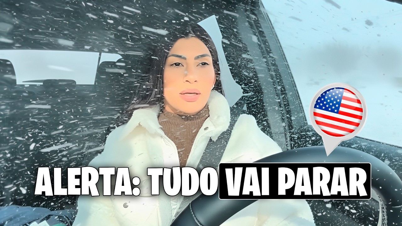 ALERTA NO TEXAS! ⚠️ Nossa preparação para a tempestade de neve histórica
