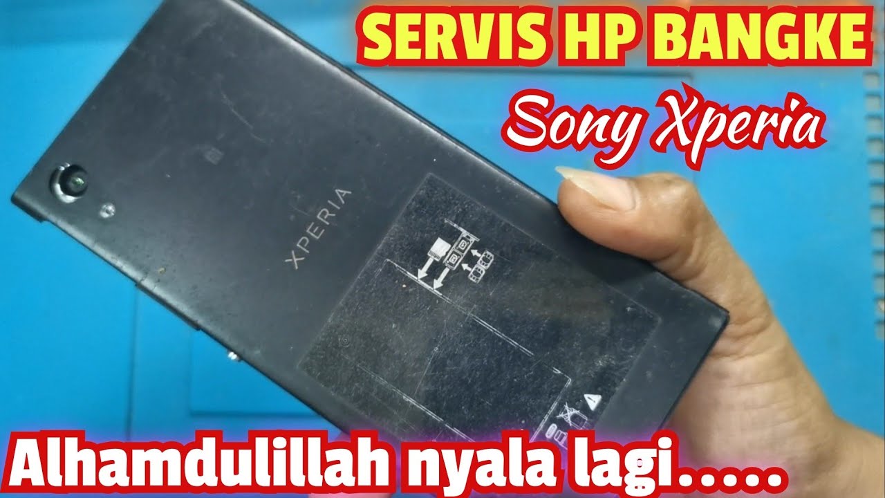 SERVIS HP BANGKE SONY XPERIA MATI TOTAL