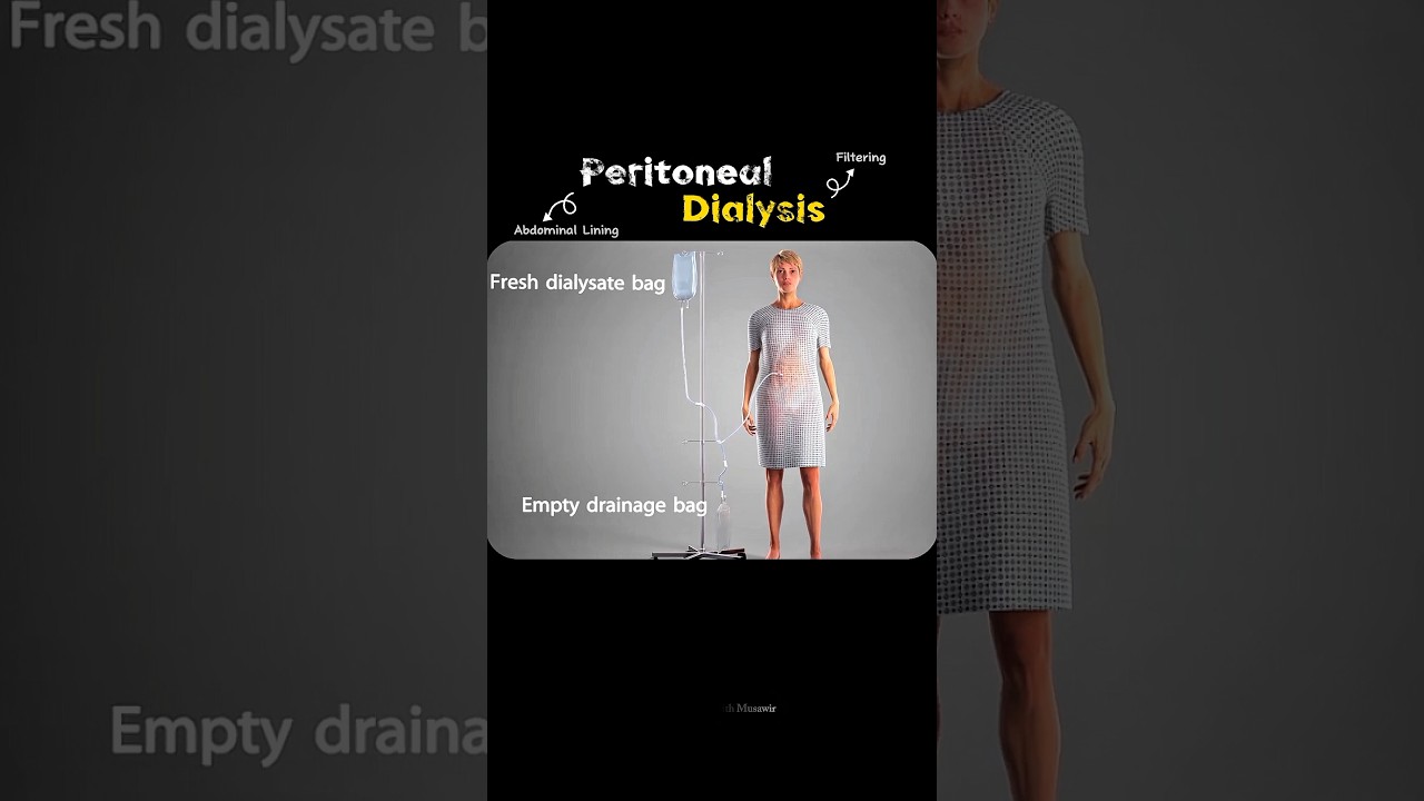 Как работает перитонеальный диализ? (3D-анимация)