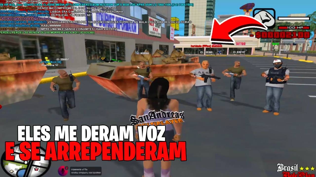 UMA ORG ME DEU VOZ E AINDA DISSERAM QUE IRIA ME JOGAR SITE NO (BRASIL ROLEPLAY)