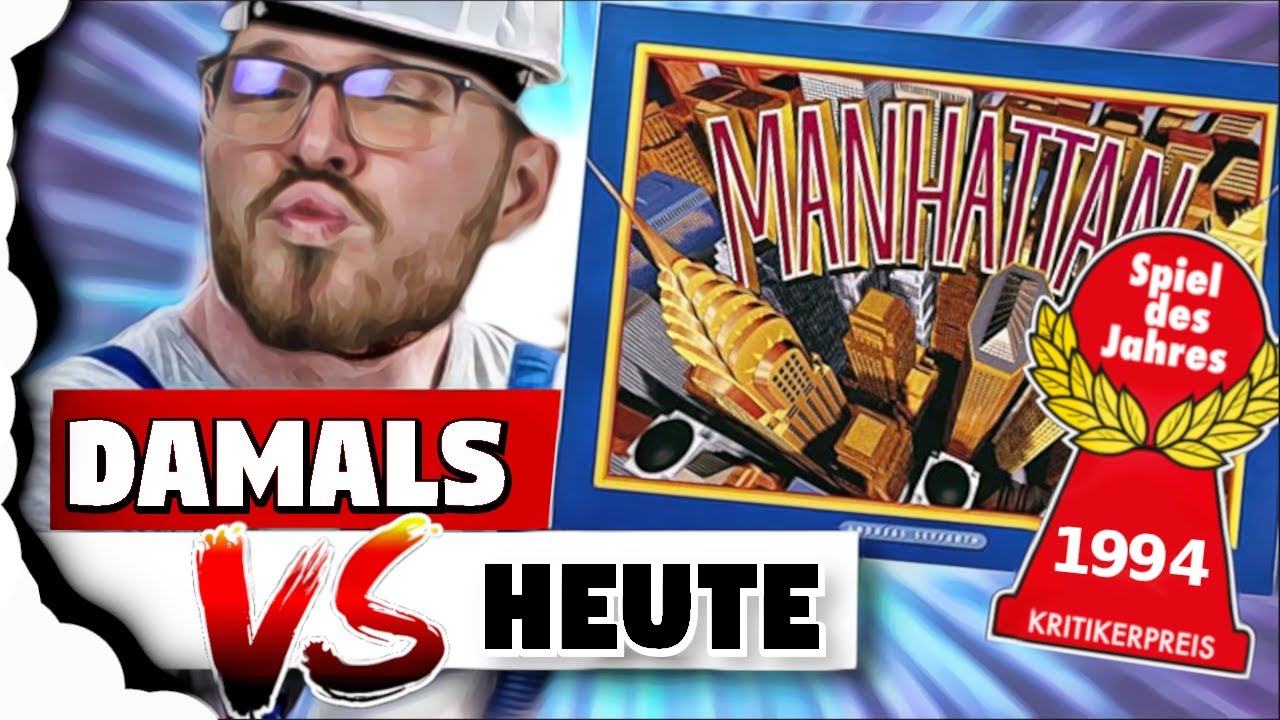 Spiel des Jahres 1994 - Ist MANHATTAN heute noch zu empfehlen?