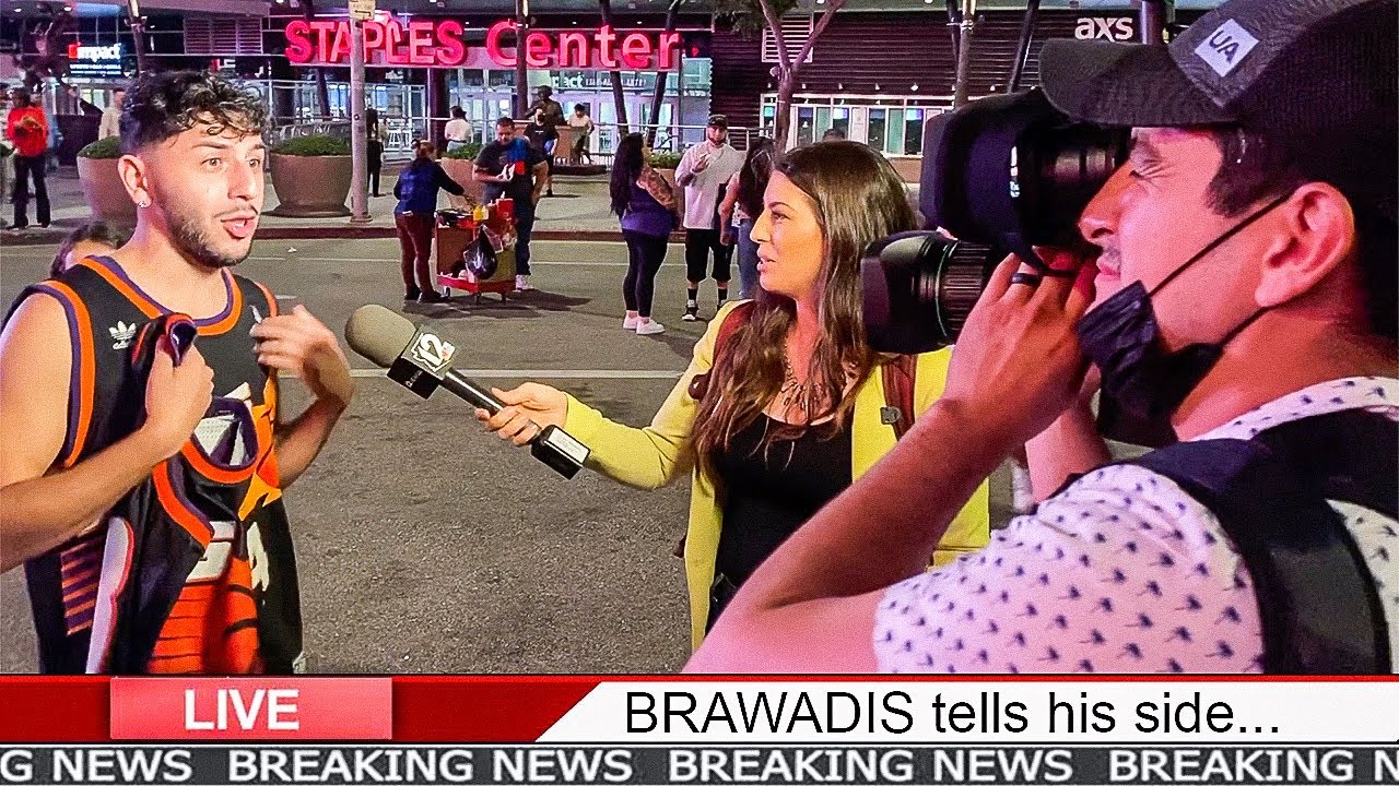 I WAS ON THE NEWS FOR THIS... **Haters approach me**