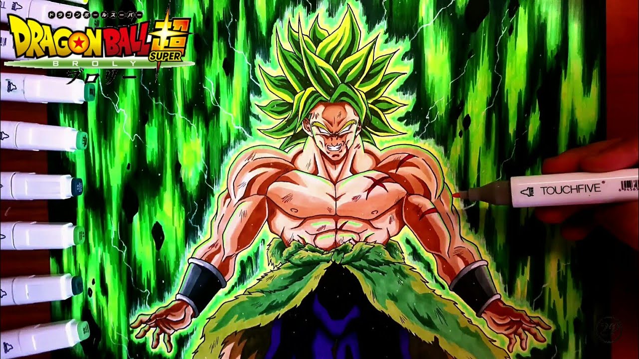DISEGNO BROLY! DRAWING BROLY!/DRAGONBALL SUPER MOVIE 2018
