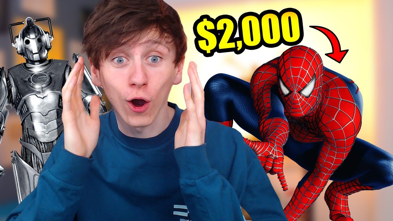 I bought a REAL prop from my favourite movie & TV show! Spider-Man & Doctor Who!