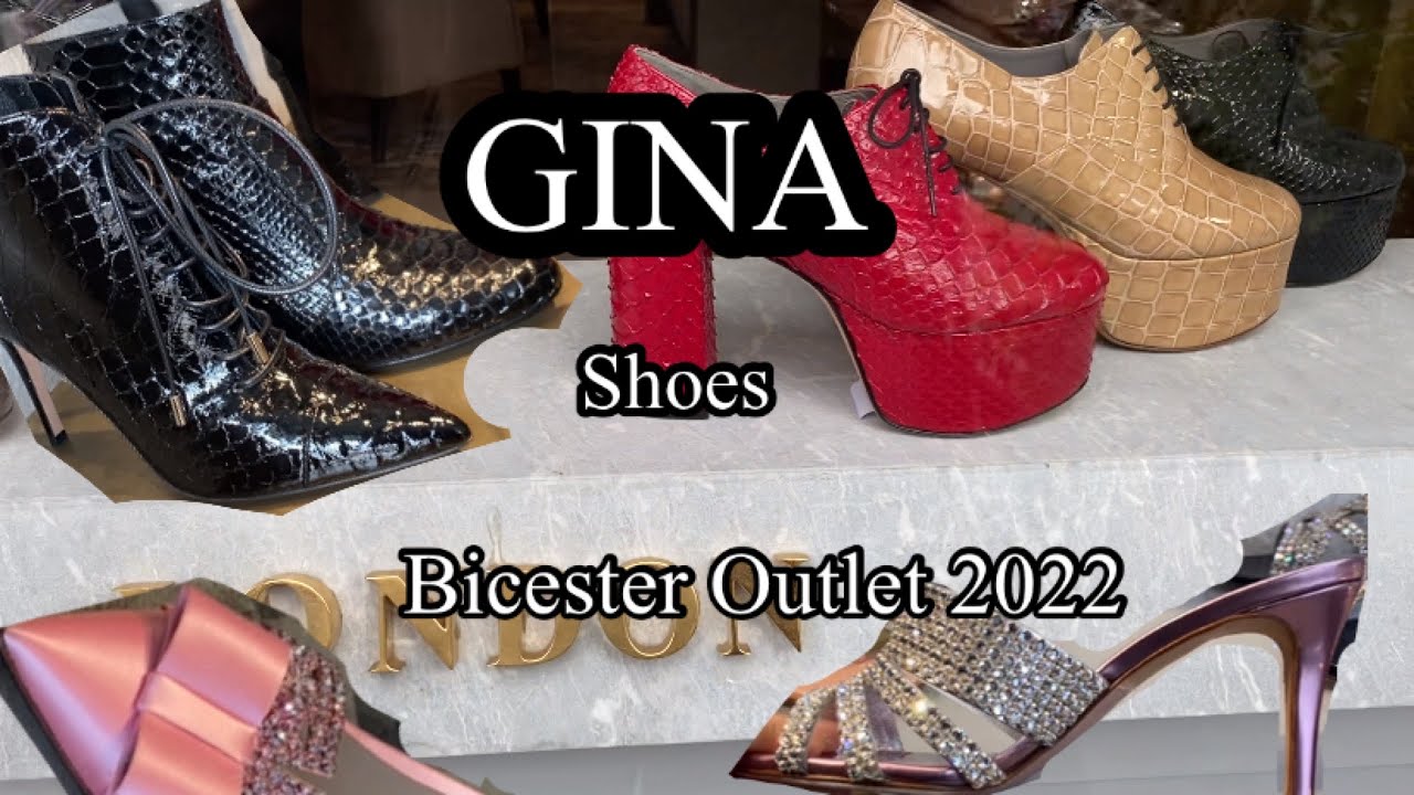 Bicester Village GINA Outlet  Shoes 2022 New How much are  GINA  Shoes in Outlet UK