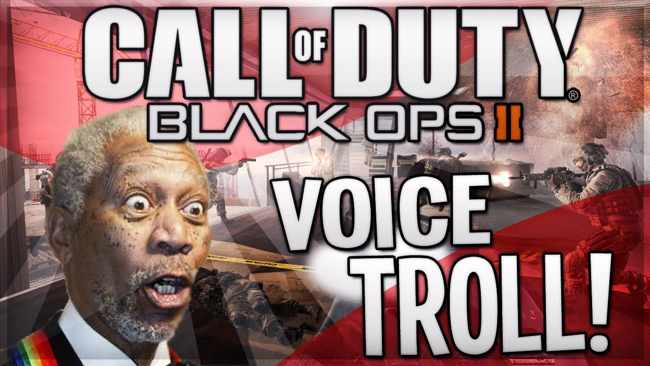 Morgan Freeman Plays Call of Duty! (Voice Troll)