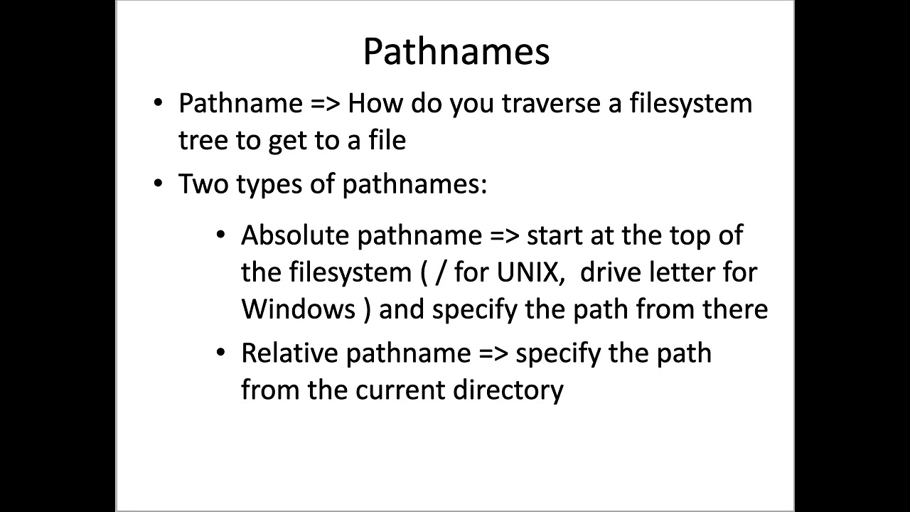 filesystems
