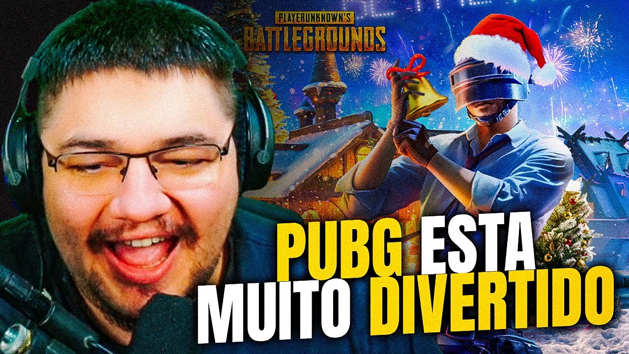 BURG&Atilde;O JOGA PUBG NO FIM DE ANO PRA ALEGRIA DO CHAT | Lives do Burgao