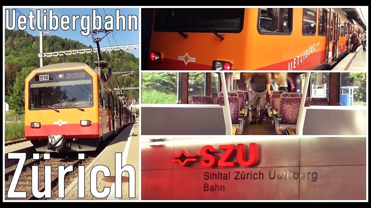 INSIDE SWISS TRAIN / Fahrt mit der SZU Uetlibergbahn S10 vom HB Zürich zum Triemli