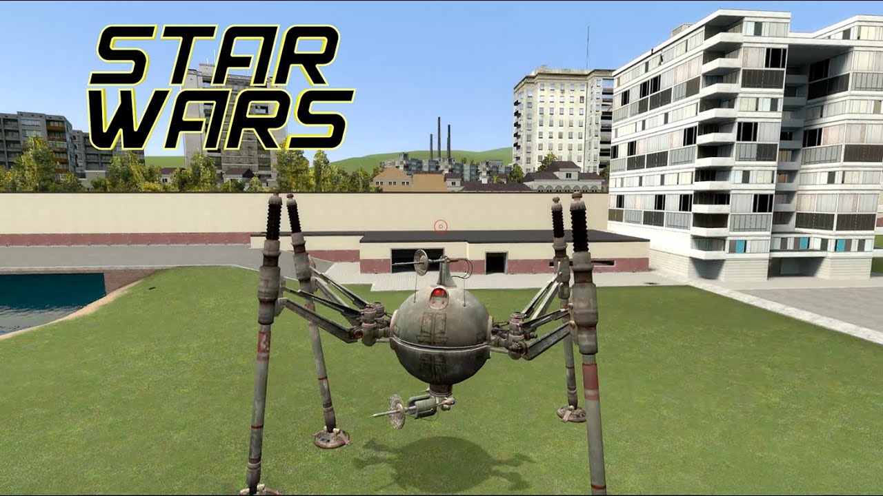 Flying Star Wars Ships in Gmod!
