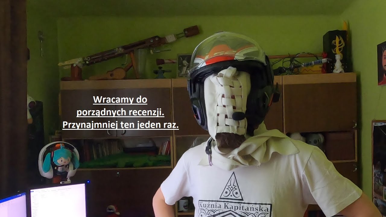 Kapos Extarum. LS2 FF901 Advant-X HPFC. Według mnie jeden z lepszych kask&oacute;w typu Flip-Back.