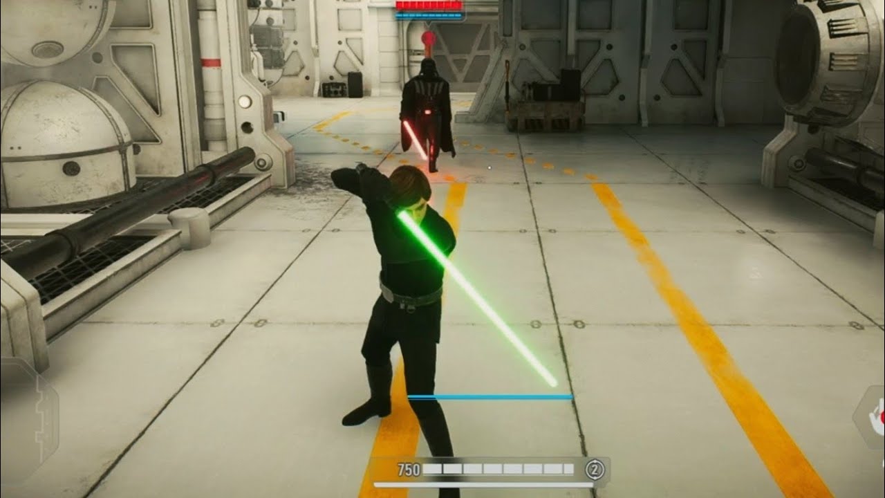 SW BF2: Overconfident Vader 1v1s my Grand Master Luke | Hero Showdown 