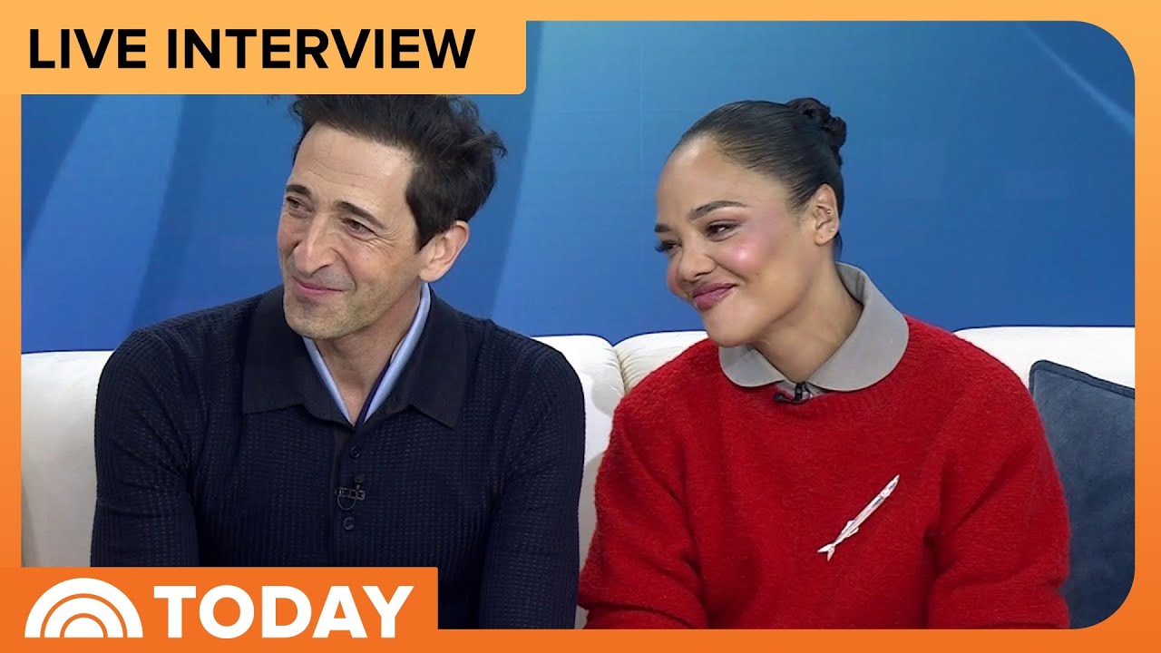 Adrien Brody and Tessa Thompson Talk Broadway Play ‘Fear of 13’