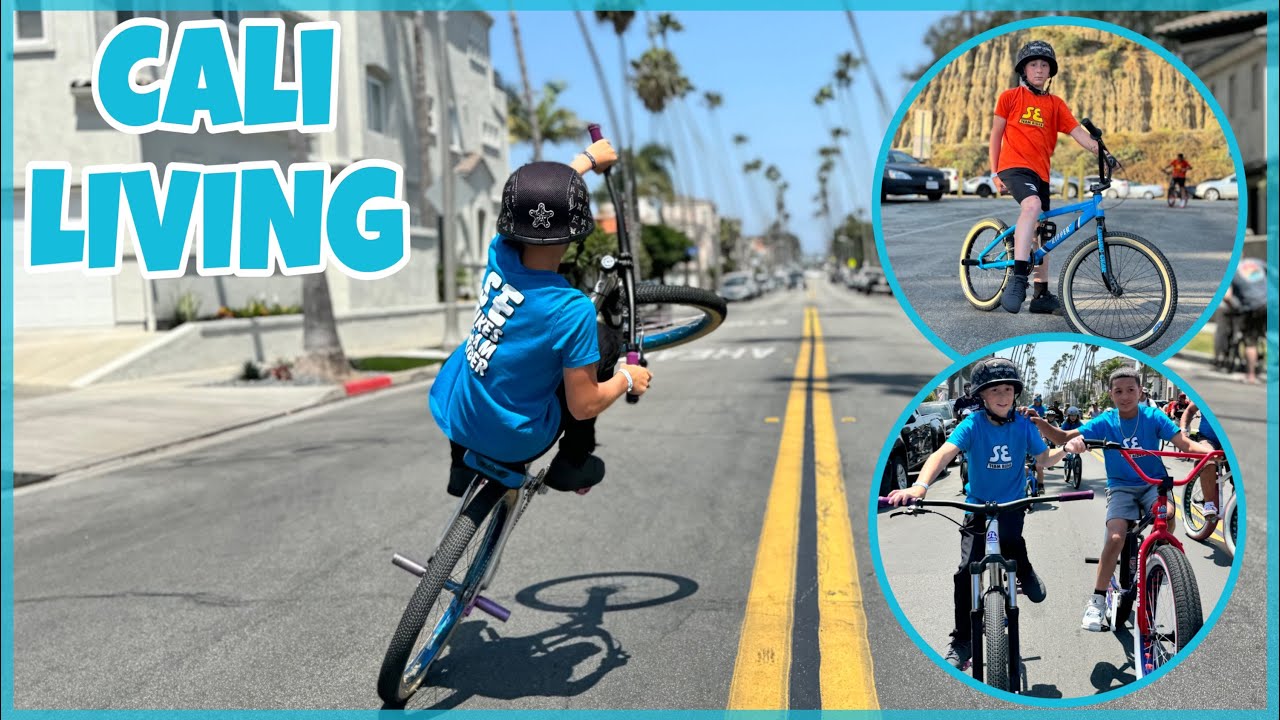 SE Bikes Take Over  So Cal.  Rideouts And Wheelies!!