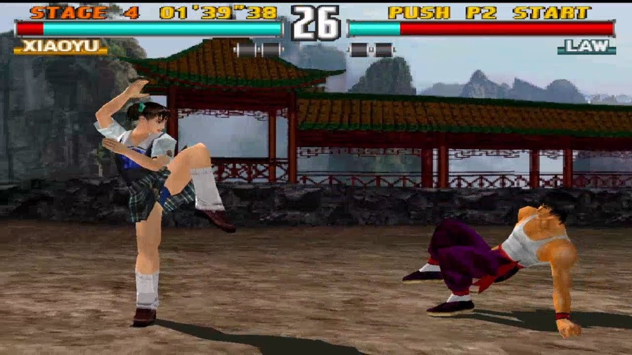 Tekken 3 Xiaoyu with Lei Moves Arcade