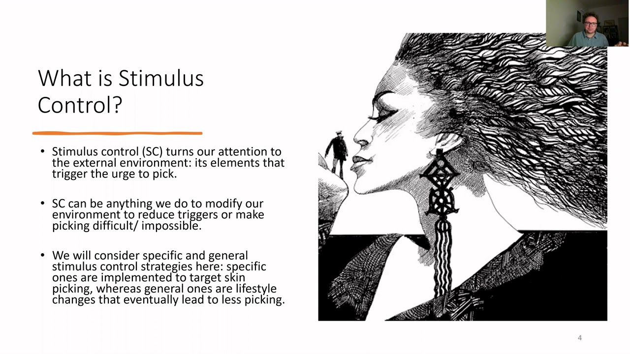 Stimulus Control for Skin Picking (November 2021 webinar) pt. 1
