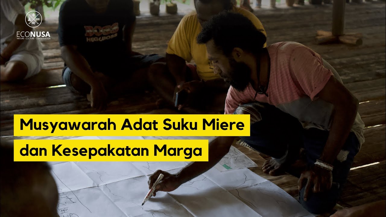 Musyawah Adat Pemilihan Kepala Suku Miere dan Kesepakatan Wilayah Marga