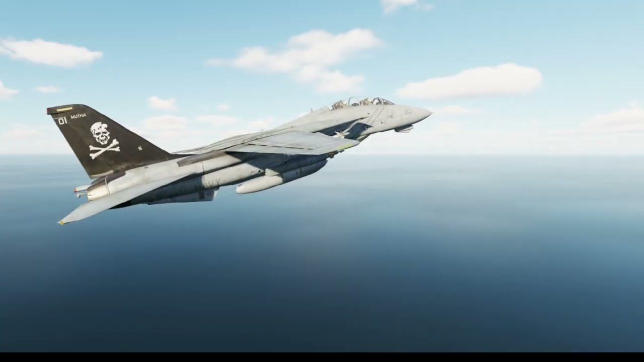 DCS F-14 - Konwój SCUD VR podejście pierwsze