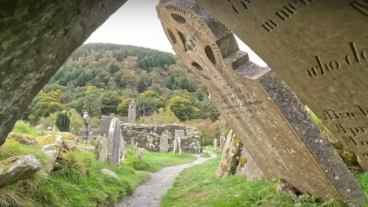 Glendalough, monastery and glacial valley hike, Wicklow Mountains National Park