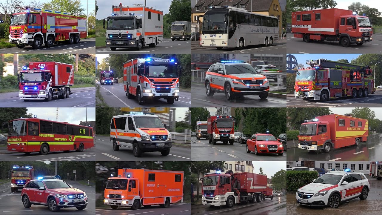 BEST OF EINSATZFAHRTEN - 2021 - Blaulicht Ratingen