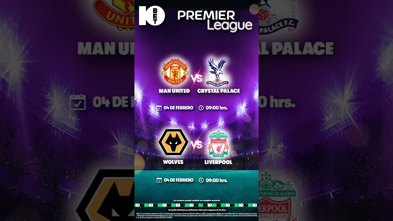 ¡Sábado con sabor inglés en 10bet.mx!