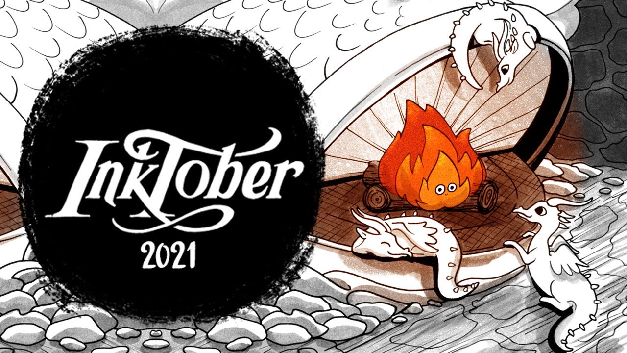 Inktober 2021 ♢ Sketchbook Tour