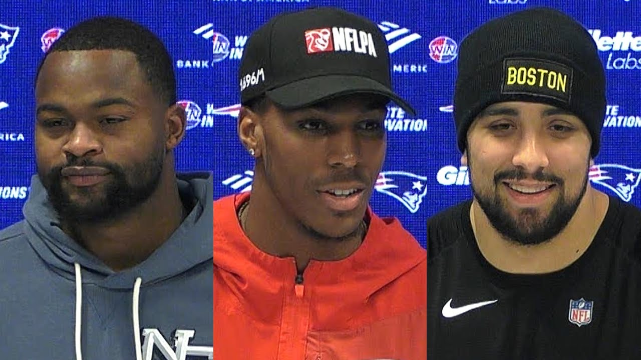 Kayshon Boutte, Craig Woodson, & Christian Elliss Address the Media | Patriots Press Conference