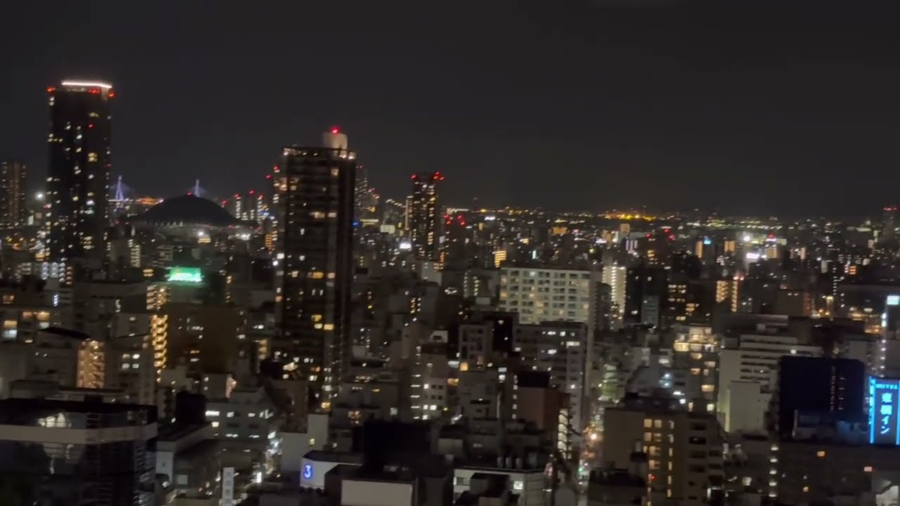 Osaka At Night