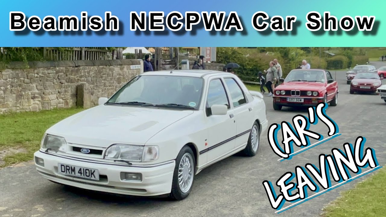 Car’s leaving Beamish NECPWA Car Show | Classic Car Shows U.K.