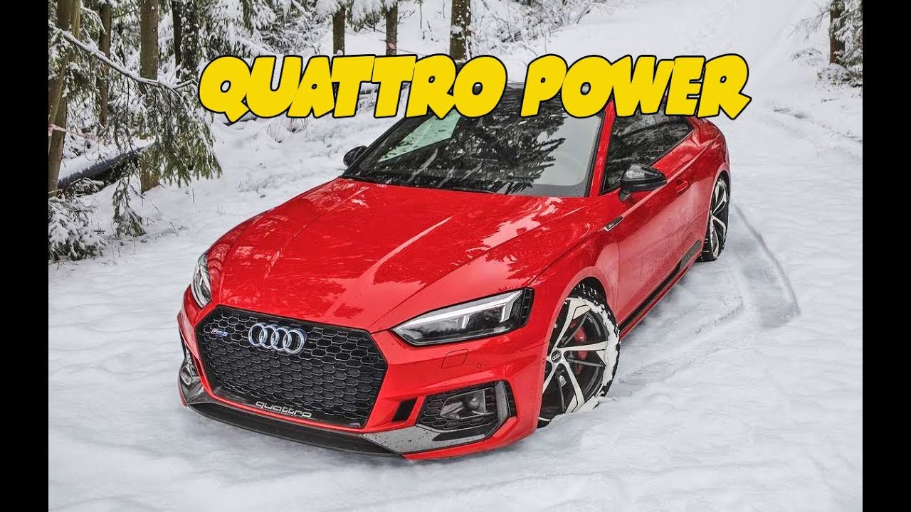 Quattro AUDI vs Snow