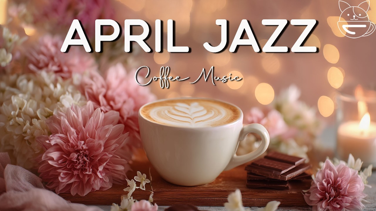 Golden April Jazz Piano | Sweet Bossa Nova Cafe Music for Study, Work & Focus