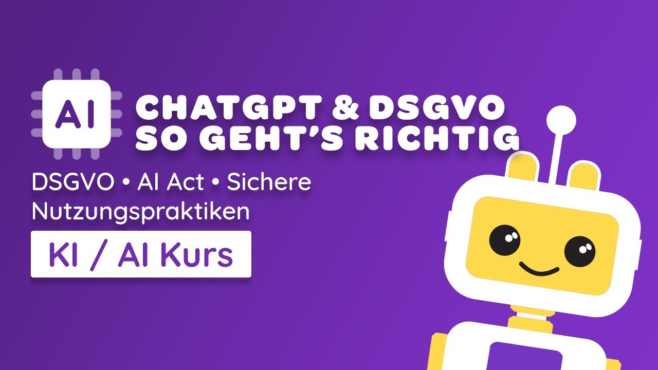 ChatGPT & DSGVO: So geht’s richtig