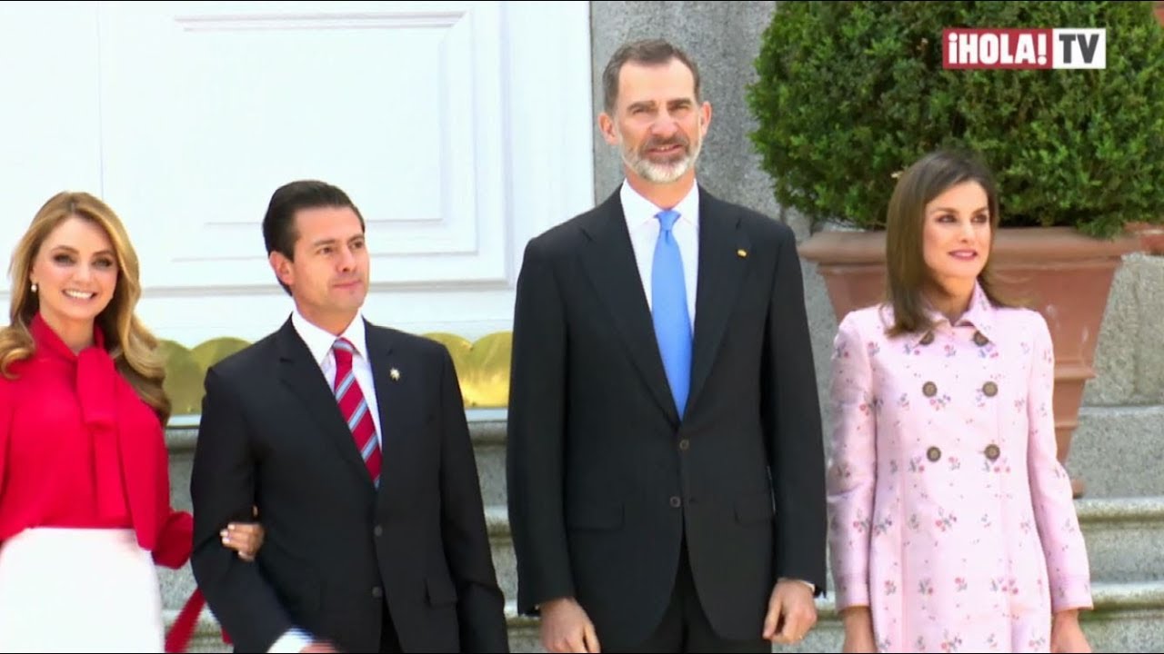 Los Reyes de España reciben a Enrique Peña Nieto y a su esposa | La Hora ¡HOLA!
