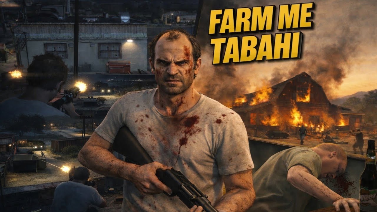 Trevor ne pura farm uda diya 🔥 | GTA V Hindi Story – Trevor Philips Industries #16