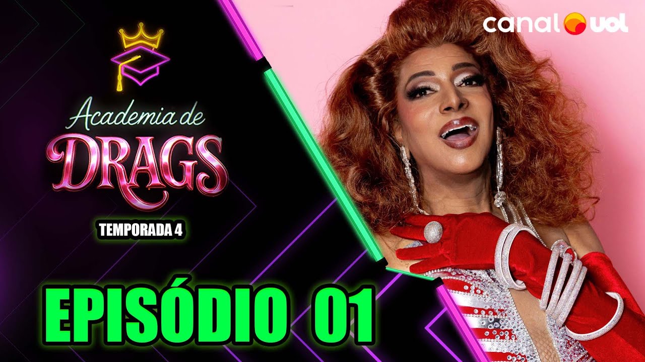 Academia de Drags 4: Novas alunas enfrentam desafio anos 80 com Rita Von Hunty | EPISÓDIO 1