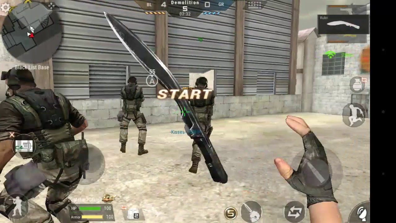 Uma gameplay curta de CrossFire Legends