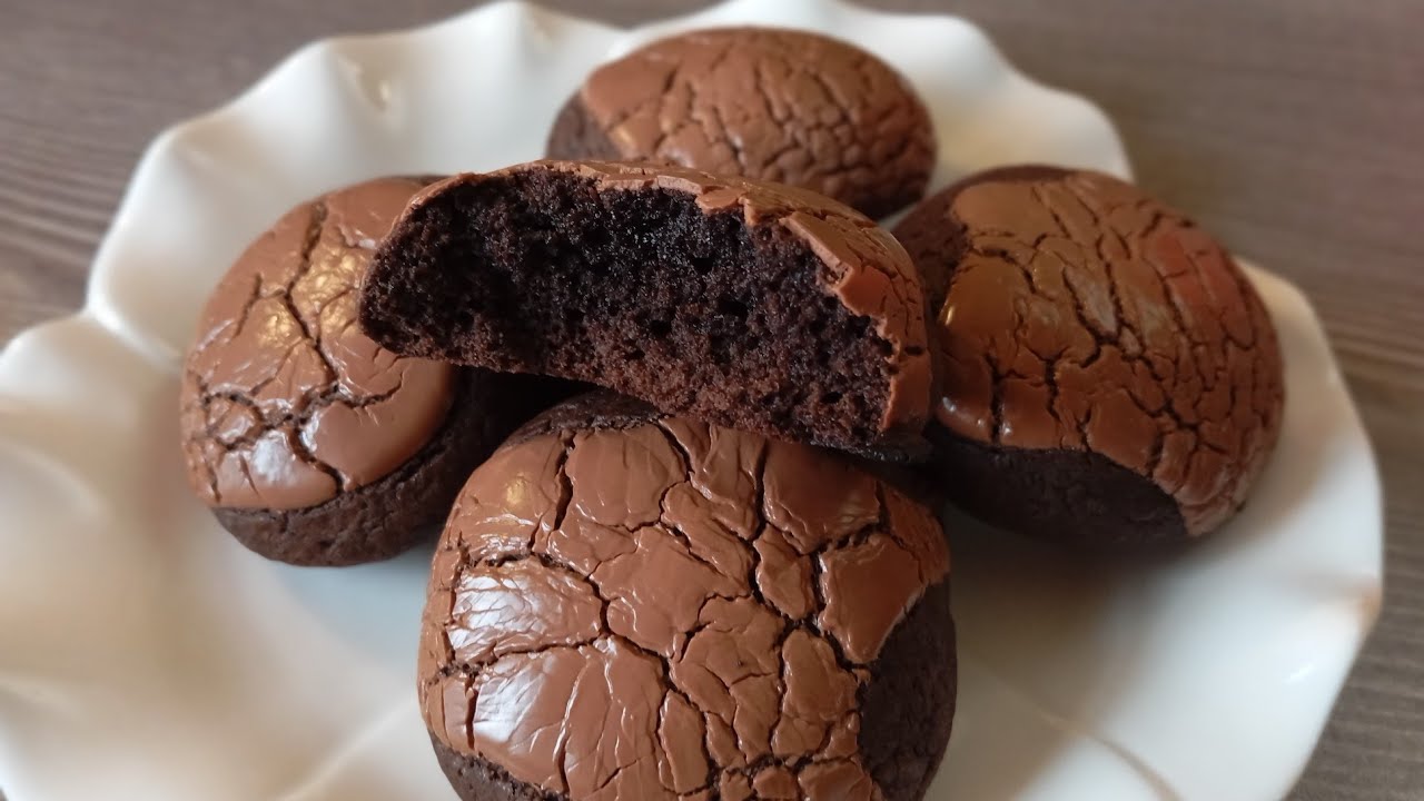 Double Chocolate Kringle Cookies recipe | How to make chocolate cookies in 4 minutes