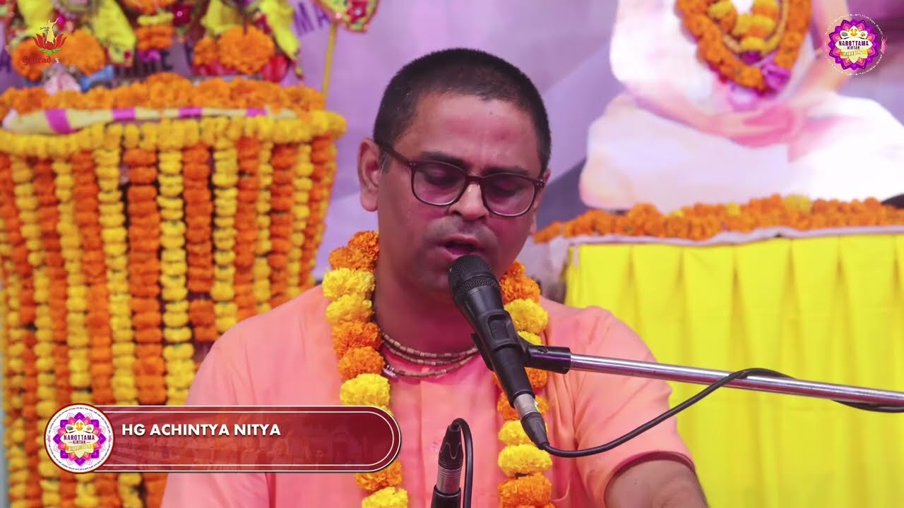 HG Achintya Nityananda Das || Narottama Kirtan Mahotsava 2025 || Day 03 || ISKCON Kheturi Dham