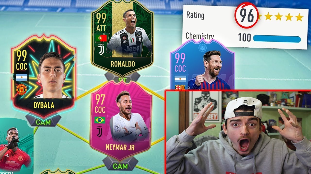 😱 196 RATED FUT DRAFT CHALLENGE !!! FIFA 19 ULTIMATE TEAM ITA