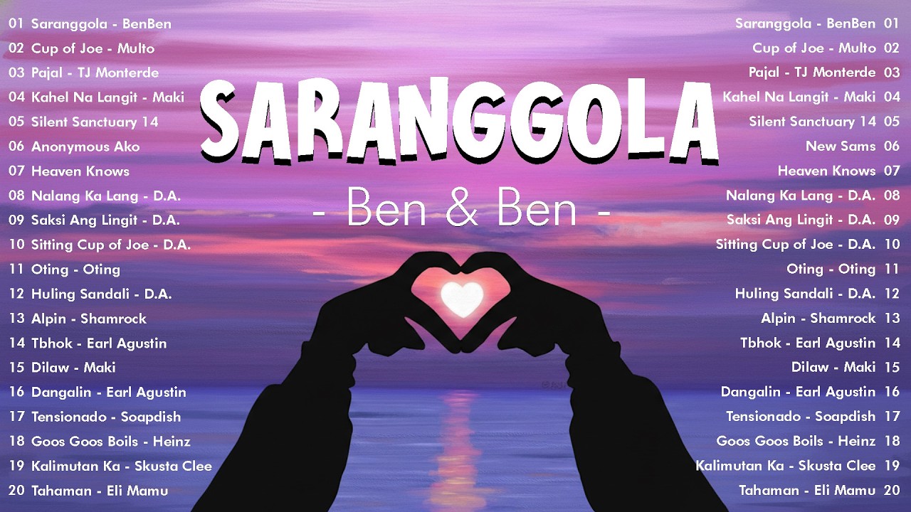 Top OPM Songs 2026🎧 Saranggola Ben & Ben Best Tagalog Hits on Spotify & YouTube