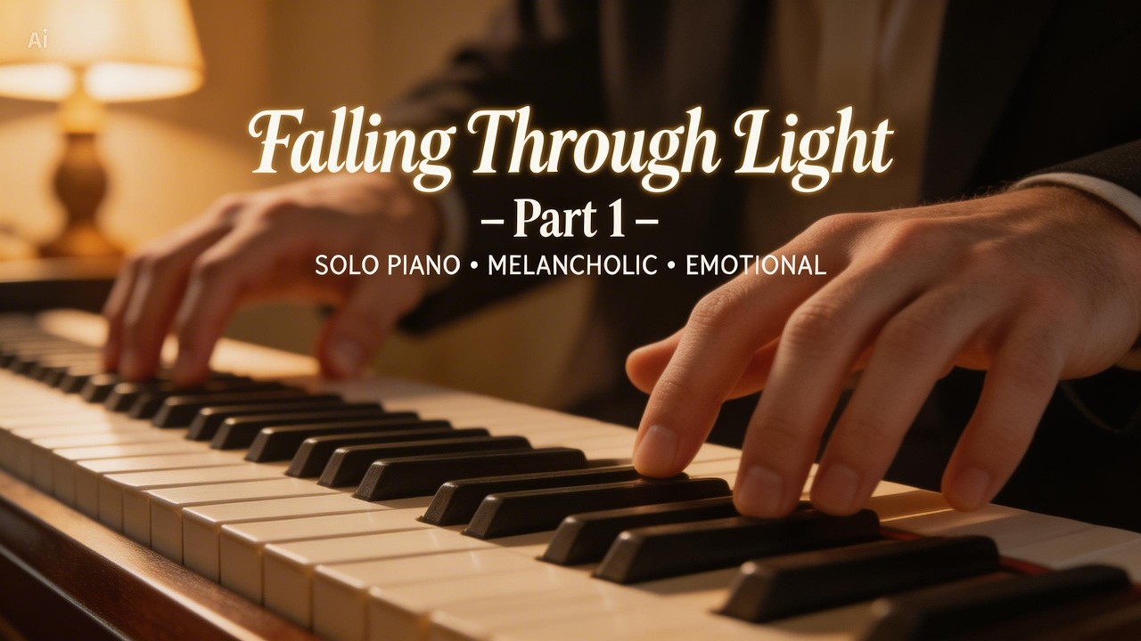 Falling Through Light (Part 1) - Melancholic Solo Piano
