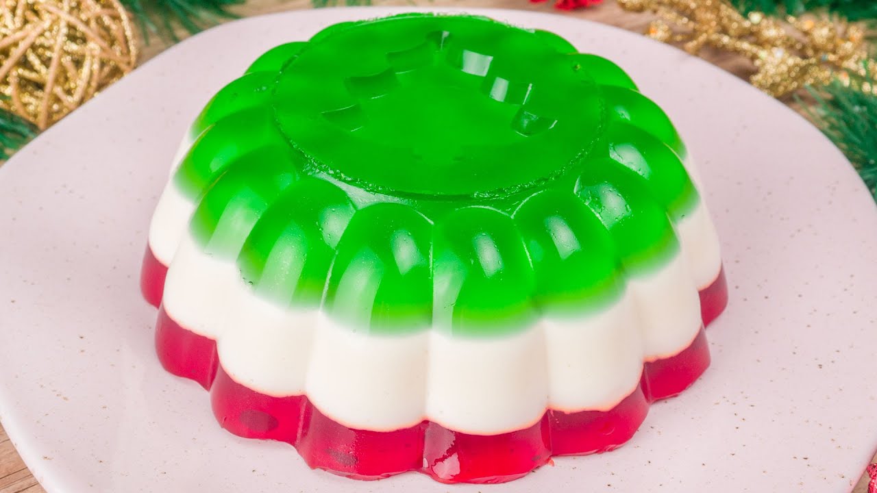 GELATINA NATALINA ECONÔMICA, LINDA E DELICIOSA 5 INGREDIENTES | Cook'n Enjoy 1081