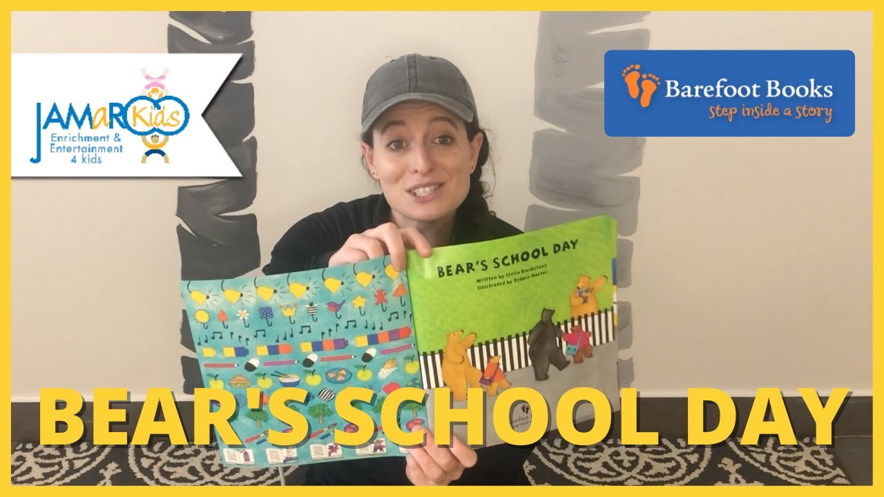 Bear's School Day | Storytime for Kids | JAMaROO Kids