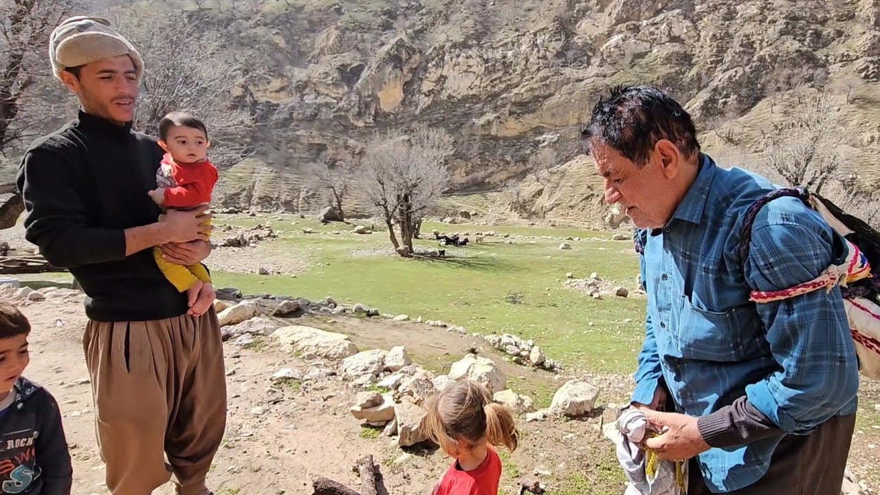 When Grandpa Came from the Village to Our Mountain Cabin | A Real Day in the Life of a Fishing Famil
